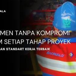 Komitmen Tanpa Kompromi Dalam Setiap Tahap Proyek Mewujudkan Standart Kerja Terbaik